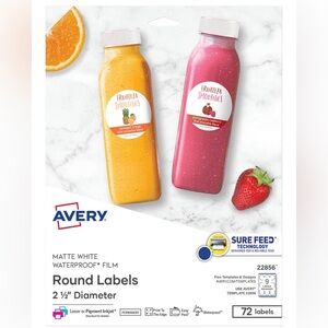 Avery Round Labels